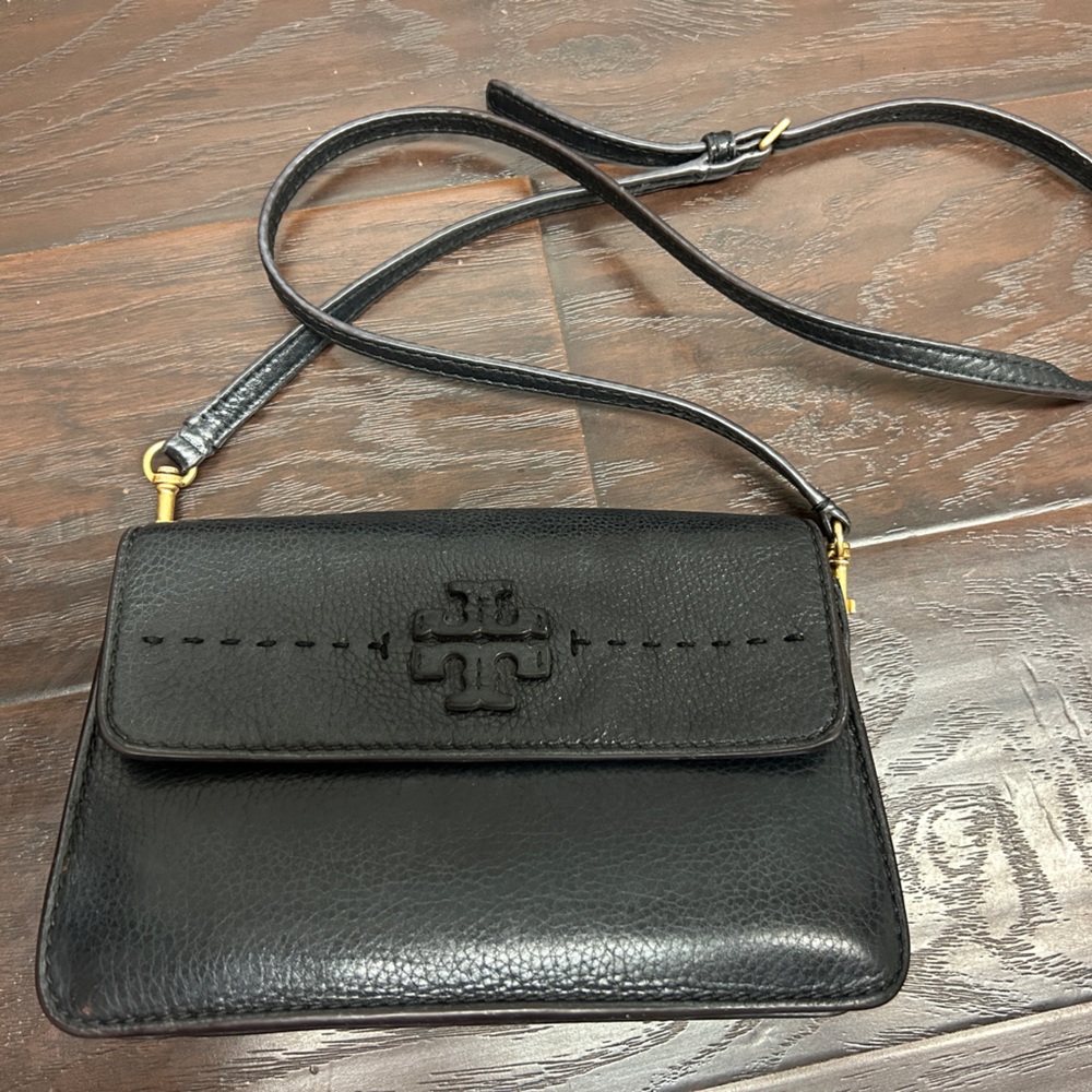Black Tory Burch McGraw Crossbody